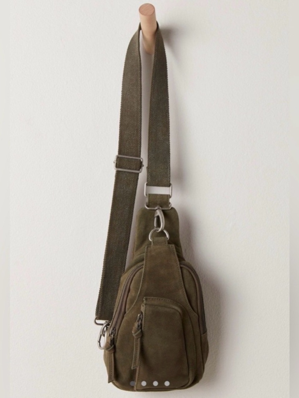 Free People Hudson suede sling bag
